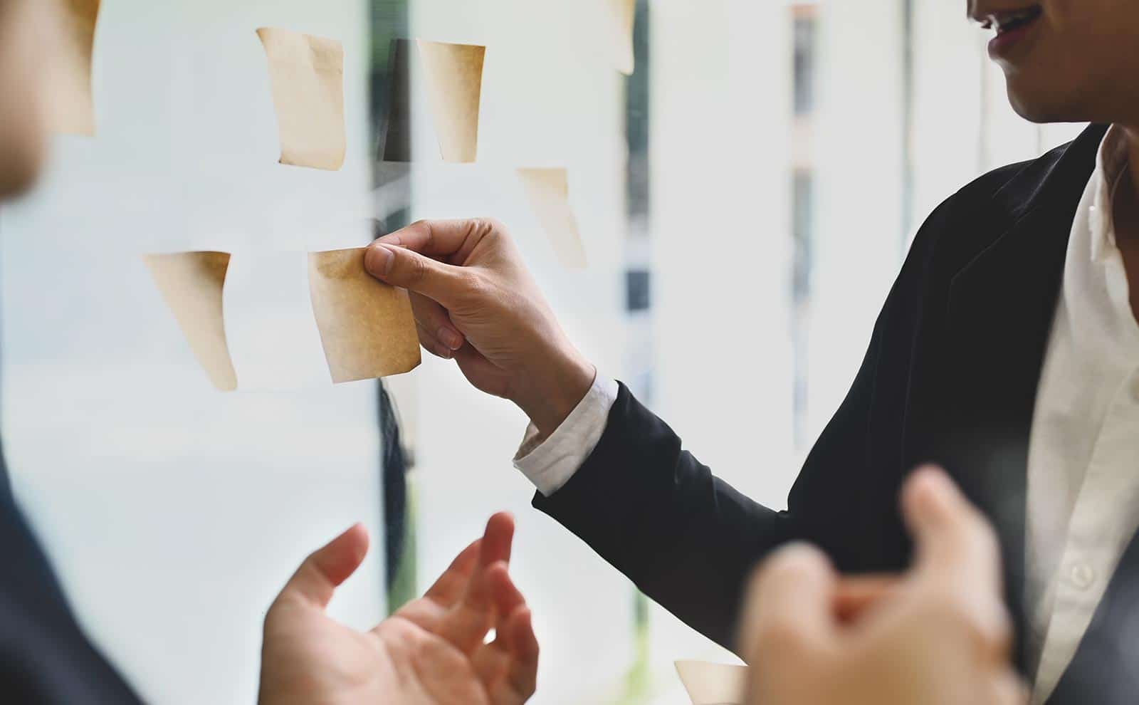 اسکرام بورد در دفتر کار